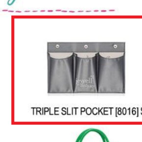 Thirty-One Gray Triple Slot insert with Sleek Design - Picture 2 of 4